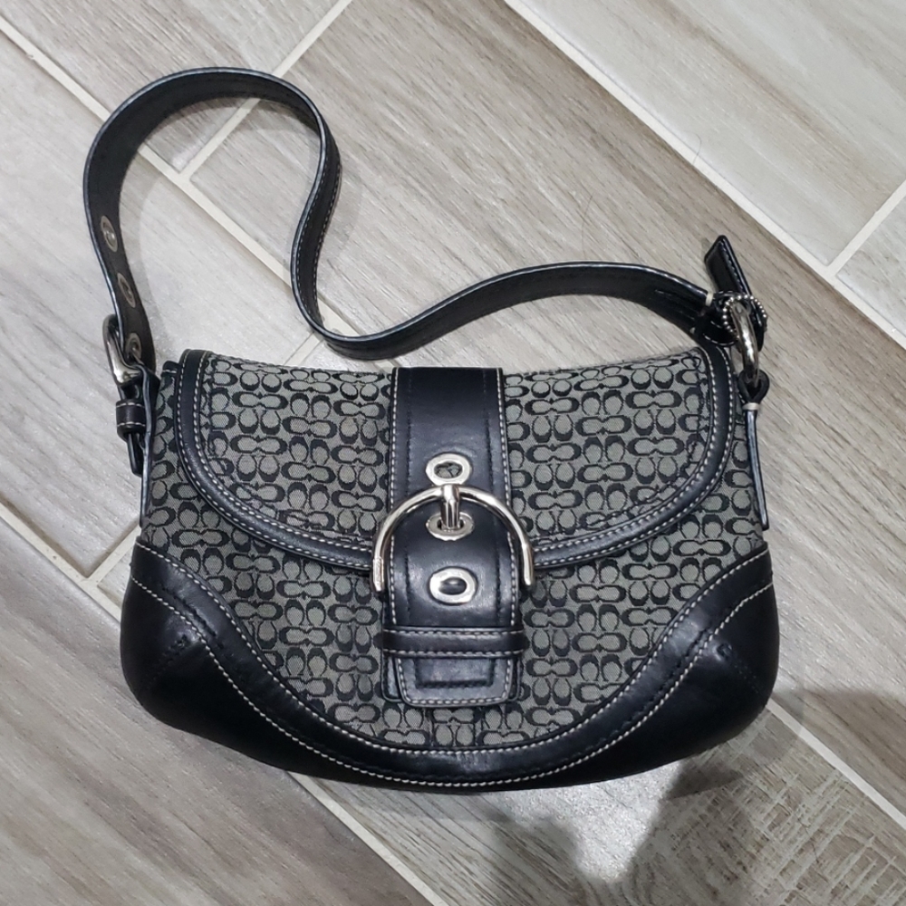 Small black Coach Purse